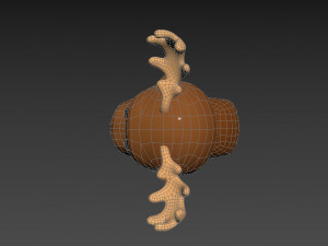 Character045 Moose Model 3D