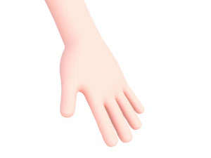 Character047 Rigged Cartoon Man 3D Model