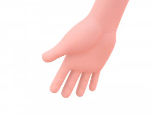 Character047 Rigged Cartoon Man 3D Model