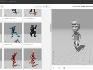 Character047 Rigged Cartoon Man 3D Model