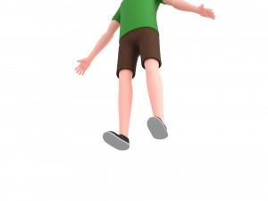 Character048 Cartoon Man Model 3D