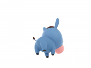 Character049 Donkey 3Dモデル