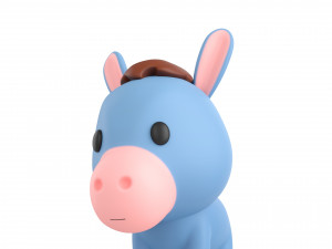 Character049 Donkey 3Dモデル