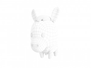 Character049 Donkey 3Dモデル