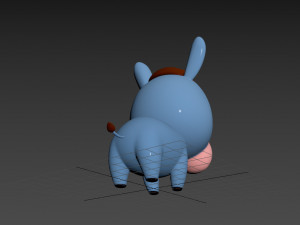 Character049 Donkey 3Dモデル