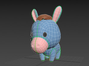 Character049 Donkey 3Dモデル