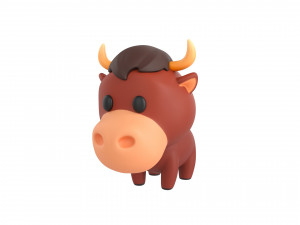 Character050 Bull 3D मॉडल