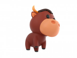 Character050 Bull Model 3D
