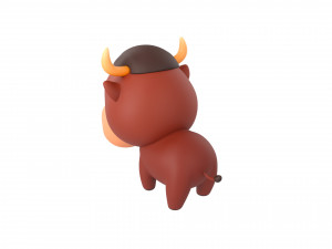 Character050 Bull Model 3D