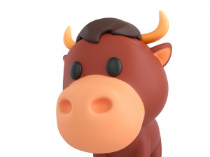 Character050 Bull Model 3D