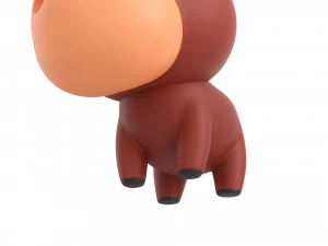 Carattere050Toro Modello 3D