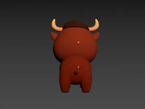Carattere050Toro Modello 3D