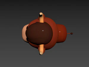 Carattere050Toro Modello 3D