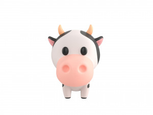 Character051 Cow Modelo 3D