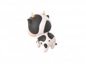 Character051 Cow Modelo 3D