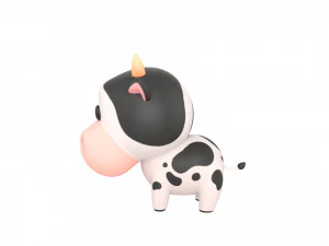 Character051 Cow 3D Model
