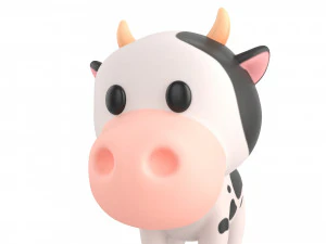 Character051 Cow 3D Model
