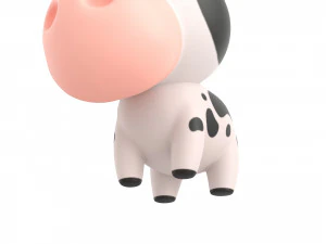 Character051 Cow 3D Model