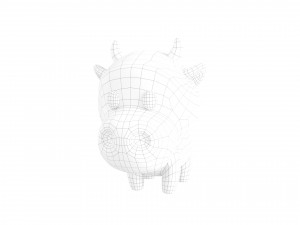Character051 Cow Modelo 3D