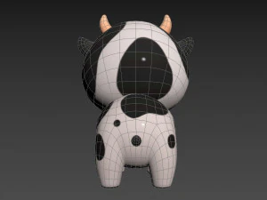 Character051 Cow 3D Model