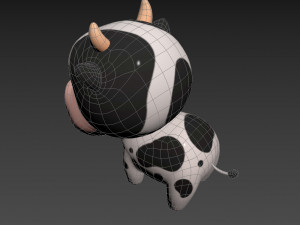 Character051 Cow Modelo 3D