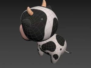 Character051 Cow 3D Model