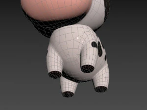 Character051 Cow 3D Model