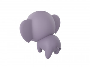 Character052 Elephant 3D 모델