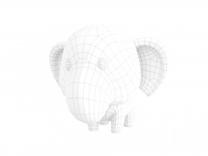 Character052 Elephant 3D 모델