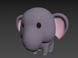 Character052 Elephant 3D 모델