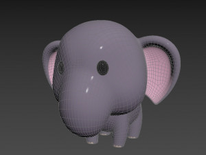 Character052 Elephant 3D 모델