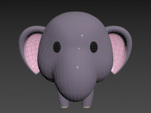 Character052 Elephant 3D 모델