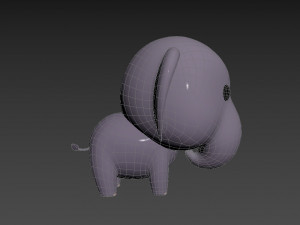 Character052 Elephant 3D 모델