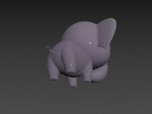 Character052 Elephant 3D 모델