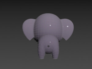Character052 Elephant 3D 모델