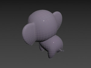 Character052 Elephant 3D 모델