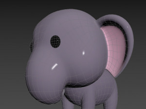 Character052 Elephant 3D 모델