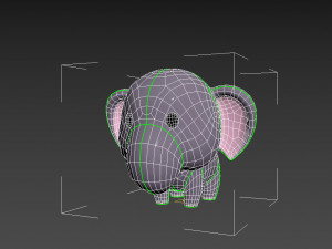 Character052 Elephant 3D 모델