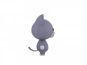 Character053 Rigged Cat 3D Model
