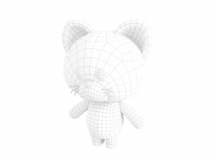 Character053 Rigged Cat 3D मॉडल