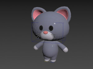 Character053 Rigged Cat 3D मॉडल