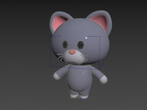 Character053 Rigged Cat 3D मॉडल