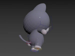 Character053 Rigged Cat 3D Model