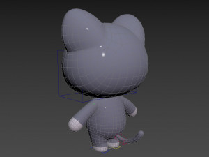 Character053 Rigged Cat 3D मॉडल