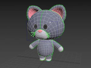 Character053 Rigged Cat 3D Model