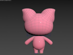 Character054 Rigged Pig 3D Model