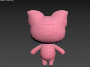 Character054 Rigged Pig 3D Model