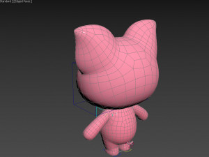 Character054 Rigged Pig 3D Model