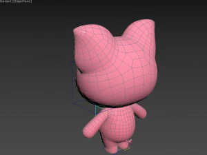 Character054 Rigged Pig 3D Model