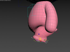 Character054 Rigged Pig 3D Model
